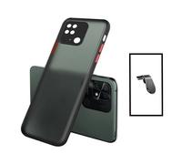Kit Coque Anti Choque Caméra Protection + Support Magnétique L Safe Driving Voiture pour Xiaomi Redmi 10C - Noir