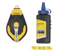 Stanley Marqueur permanent 0-47-312 FATMAX - pointe fine, corps bi-matière, encre résistante - lot 2