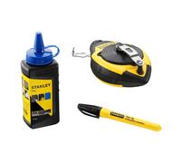 Stanley 0-47-681 FatMax Set de cordeau a tracer 30m