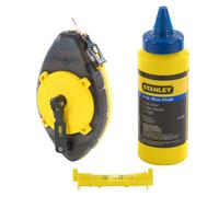 STANLEY Powerminder Kit cordeau + poudre à tracer bleue 113 g