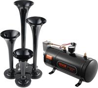 Kit corne d'attelage VEVOR, volume 150dB, réservoir d'air 10L ,3L