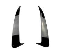 Kit Corps Lèvre Pare-chocs Aileron Arrière Garniture Pare Chocs Becquets Latéraux Aileron Séparation Compatible Avec Benz Classe C W205 C43 C63 Pour AMG 2014-2019(Glossy Black)