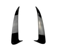 Kit Corps Lèvre Pare-chocs Compatible Avec Benz C W205 C43 C63 Pour AMG 2014 2015 2016 2017 2018 2019 Cache D'aération Pare Chocs Arrière Aspect Fibre Carbone 2 Pièces(Black)