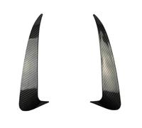 Kit Corps Lèvre Pare-chocs Compatible Avec Benz C W205 C43 C63 Pour AMG 2014 2015 2016 2017 2018 2019 Cache D'aération Pare Chocs Arrière Aspect Fibre Carbone 2 Pièces(Carbon fiber)