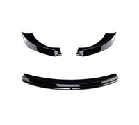Kit Corps Lèvre Pare-chocs Lèvre De Pare Chocs Avant Diffuseur Séparateur Accessoire Extérieur Tuning Compatible Avec Tesla Pour Model 3 2017-2025(Glossy Black)