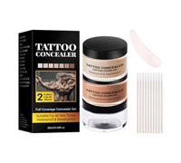 Kit correcteur de tatouage pour le corps, professionnel, imperméable, avec un fort pouvoir couvrant, anti-cernes, pour hommes et femmes, 80 g