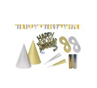 Kit cotillons or et argent 27 pièces