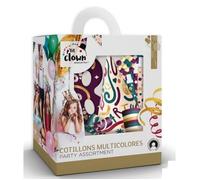 Kit cotillons - PTIT CLOWN - re23443 - Coloré - Pour 10 personnes - En boîte