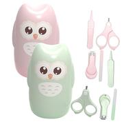 Kit Coupe-ongles Bébé Ensemble Limes Ongles Nourrisson Tout-petit Outils Doigts Orteils Rangement Sûr