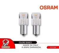 Kit Couple De Lampes Ampoules LED P21W BA15S 6000K 12V 4 Ans De Garantie