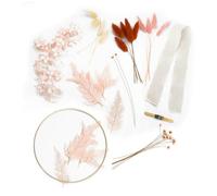 Kit Couronne Fleurs séchées Diamètre 18 cm