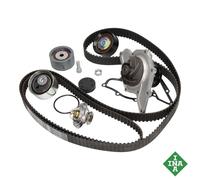 Kit Courroie de Distribution+Pompe à Eau INA Audi VW Skoda 2.5 V6 Tdi Mot. Akn