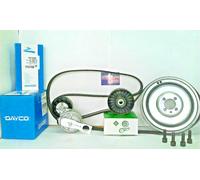 KIT COURROIE SERVICES + POULIE ARBRE MOTEUR POUR ALFA 147 (937)-156 (932) 1.9...