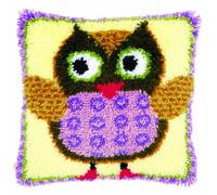 Kit coussin au point noué Mme. Chouette