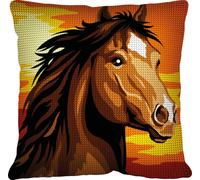 Kit Coussin Canevas Cheval Sauvage - Se1903.223