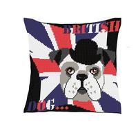Kit Coussin Demi-Point British Dog