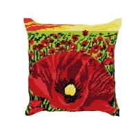 Kit Coussin Demi-Point Coquelicot