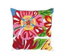 Kit Coussin Demi-Point Fleurs