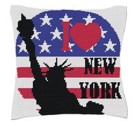 Kit Coussin Demi-Point I Love New York