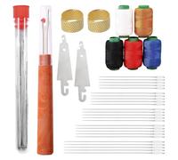 Kit Couture, 36 Pièces Sewing Kit, Trousse de Couture Portable et Multifonction pour Couture à la Main, Travaux d'Aiguille et Création Textile