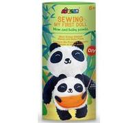 Kit Couture Avenir Ma premiere Poupee Panda Vert blanc noir G