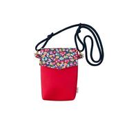 Kit Couture Sac Bandoulière "STELLA" - Com'1 Idée | Liberty Fabrics | Similicuir | Niveau intermédiaire | Made in France(...) - Rouge