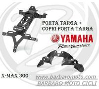 Kit Couverture Cover + Porte-Plaque Sportif Original Yamaha Xmax X-Max 125 2018