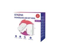 Kit CPL 600 Mbps - - Mini - 2 prises - Port Ethernet - Installation Plug & Play