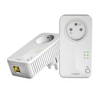 Kit CPL 600 Mbps - STRONG - Compatible Toute Box - Ethernet + Prise Filtrée - Installation Rapide