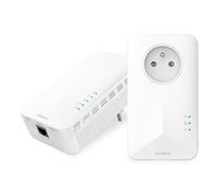 Kit CPL Wi?Fi STRONG POWERL1000WFDUOFRV2 1000 Mbps Wi?Fi 1200 Mbps 1x LAN Prise filtrée Blanc