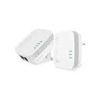 Strong POWERLWF600DUOMINI Adaptateur réseau CPL 600 Mbit/s Ethernet/LAN Wifi Blanc 2 pièce(s)
