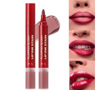 Kit Crayon à Lèvres et Huile Nutritive | Kit Double Pointe Crayon et Brillant à Lèvres - Maquillage Beauté Tenue Longue et Nourrissant pour Femmes