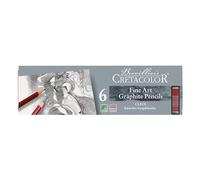 Kit crayons cleos Fine Art Graphite crayon Set (6 crayons)