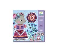 Kit créatif Djeco 4 tableaux mosaïques Lovely pets