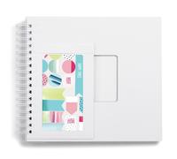 Kit créatif, album spirale à décorer av. acc., idée cadeau photo DIY