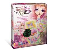 Kit Créatif Aquarelle Magique Petulia Nebulous Stars - Coffret Activité Manuelle pour Enfant - Atelier Loisirs Dessin Aquarelle pour Fille à partir de 7 ans - 5 Tableaux à Peindre Magic Watercolor