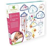 Kit créatif Au Sycomore Dream Box Attrapes Rêves Nuages Multicolore G