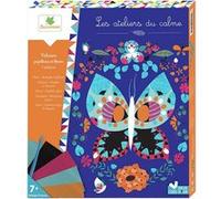 Kit créatif Au Sycomore Velours Papillons et Fleurs Multicolore G