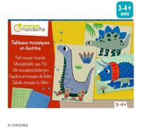 Avenue Mandarine – Kit créatif – Tableau mosaïque dinosaure G