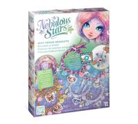 Kit Créatif Bracelet d'Amitié Coralia Nebulous Stars - Kit de Loisirs Créatif Bijoux Enfant avec Autocollant et Perles - Atelier Création pour Fille à partir de 7 ans - Activité Manuelle pour Enfants