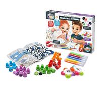 Buki Kit créatif Tampons - 46 tampons, livret 20 pages - 3 à 6 ans