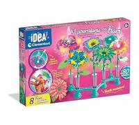 Kit créatif - CLEMENTONI - Le laboratoire des fleurs - 10 fleurs à décorer - 8 ans - Multicolore