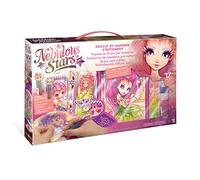 Nebulous Dazzle By Number Stationery Rose