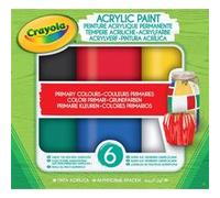 Crayola Acrylic Paint - Couleurs Primaires