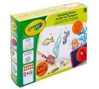 Crayola Kit créatif Atelier de tampons Multicolore – à partir de 4 ans