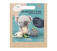 Kit créatif - Crée un amigurumi en crochet - Koala - Accessoires inclus
