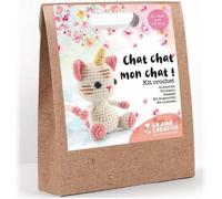 Kit créatif - Crochet - Chat chat, mon chat - Accessoires inclus - Graine créati