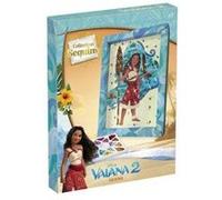 Kit Créatif Disney Vaiana 2 - Tableau Sequins Scintillant - Enfant 7 Ans