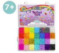 Kit créatif DIY bracelets élastiques - BANDAI - Rainbow Loom - Treasure Trove - 11 000 élastiques et accessoires