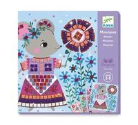 Djeco Kit créatif 4 tableaux mosaïques Lovely Pets multicolore
